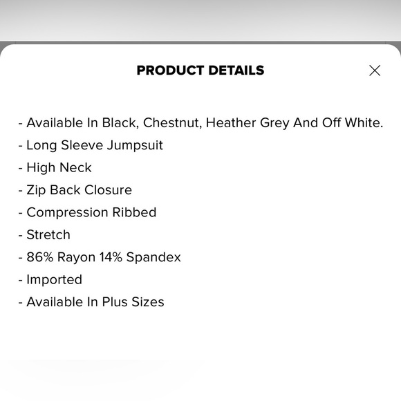 Fashion Nova Black Ribbed Long Sleeve Slim Jumpsuit - Picture 3 of 6